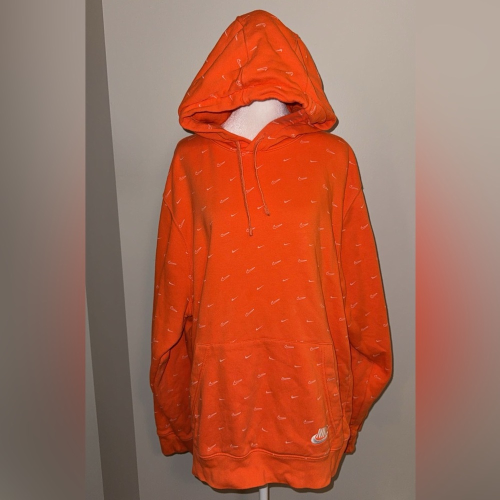 Orange Nike Hoodie